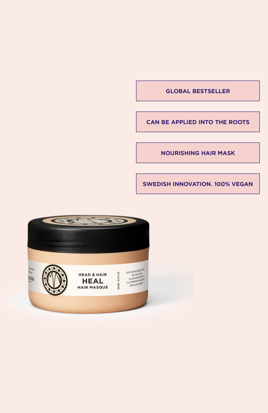 Maria Nila - Head & Hair Heal Masque 250ml
