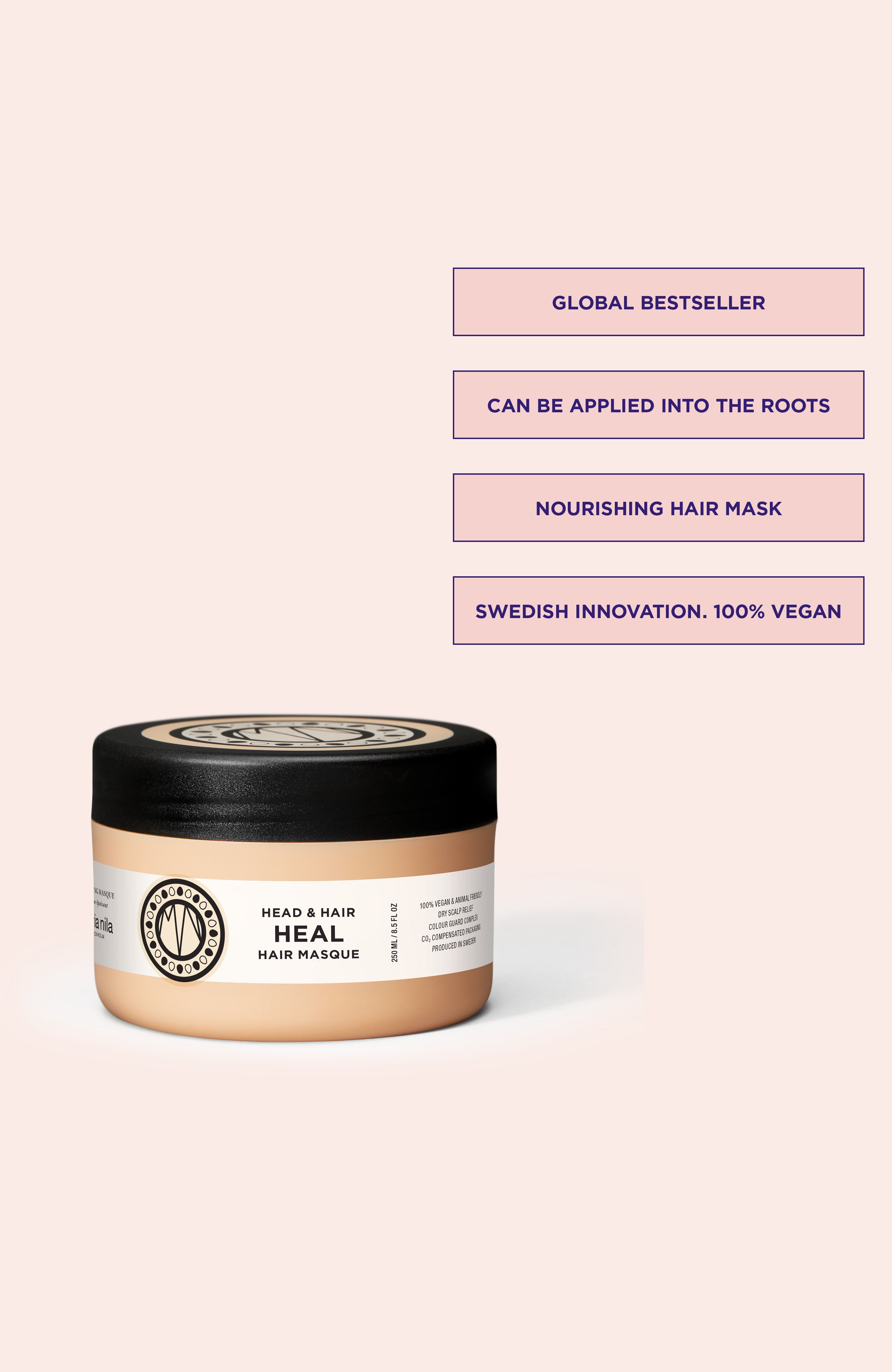 Maria Nila - Head & Hair Heal Masque 250ml