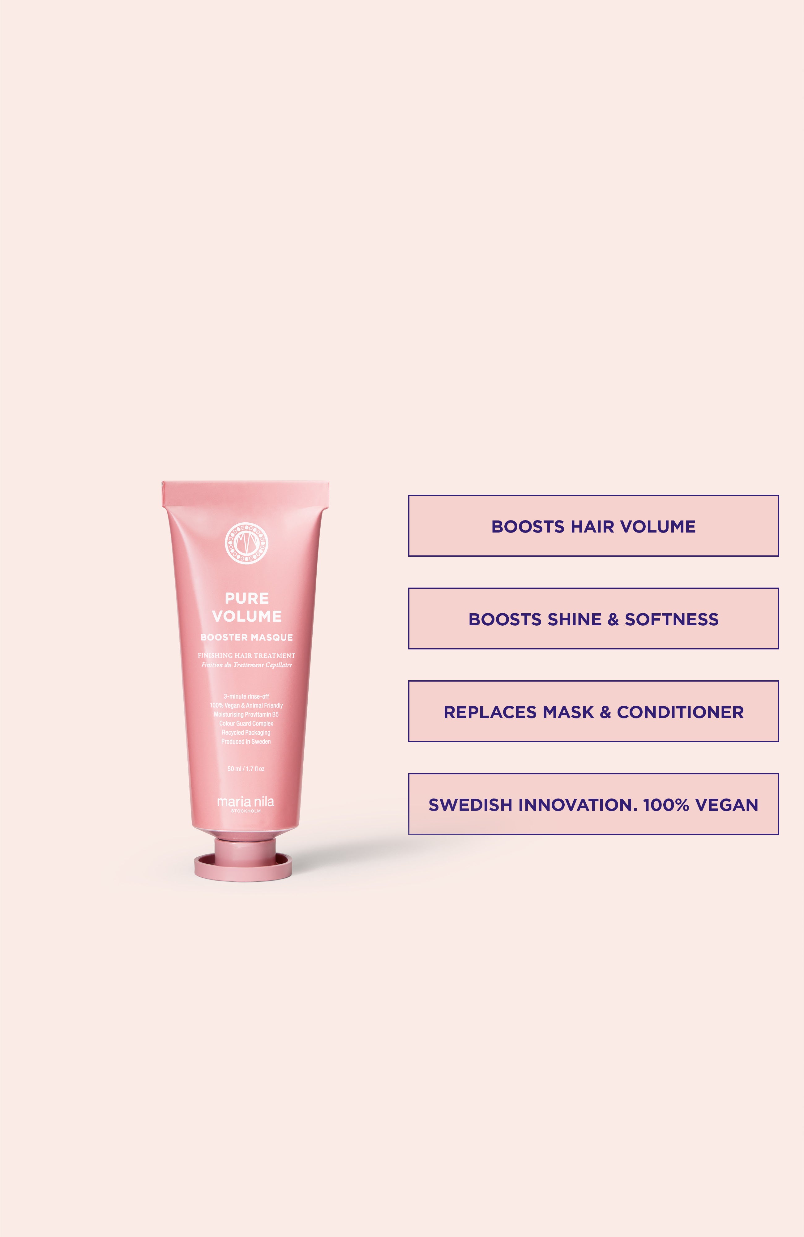 Maria Nila - Pure Volume Booster Masque 50ml