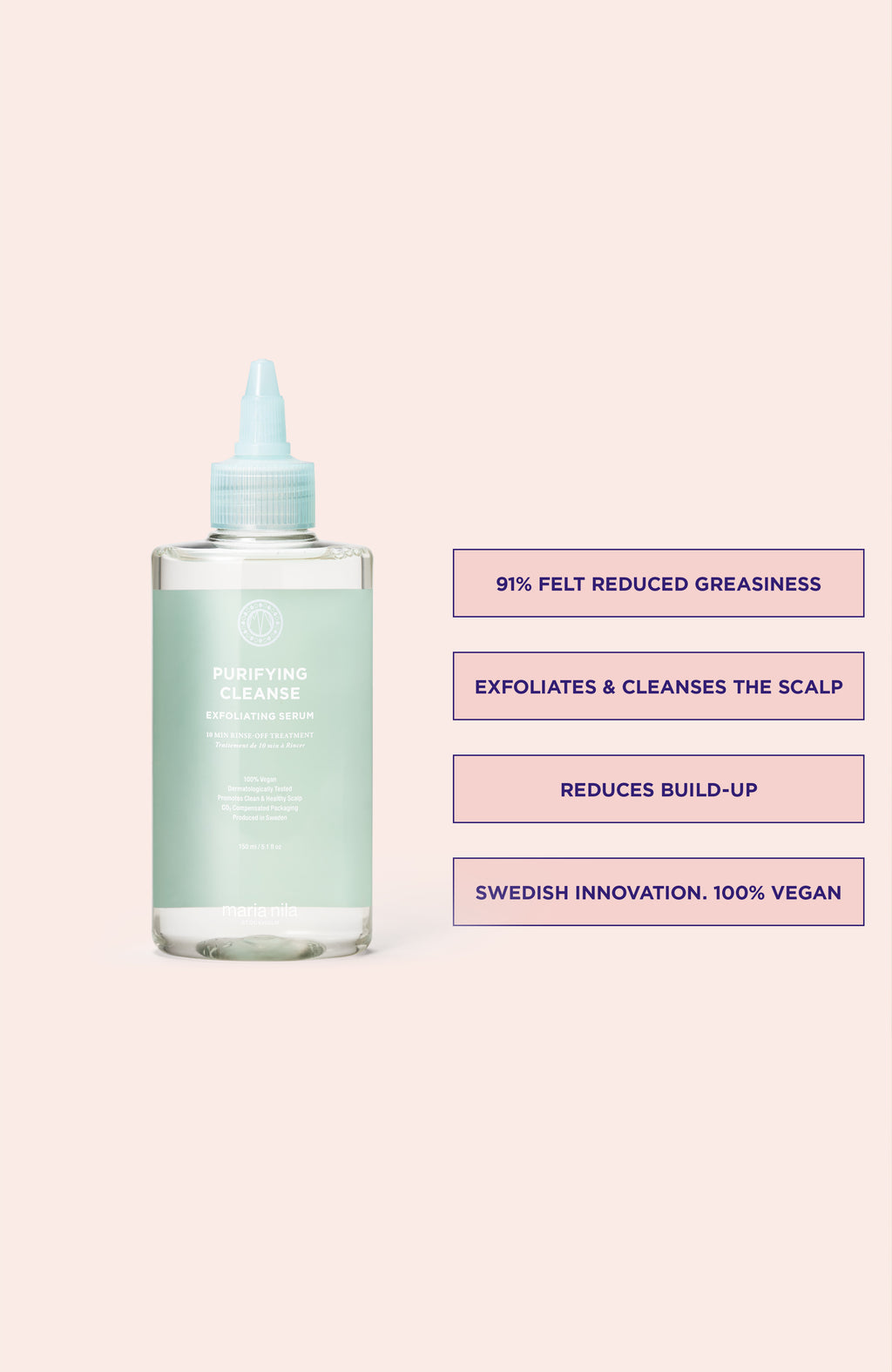 Maria Nila - Purifying Cleanse Exfoliating Serum 150 ml