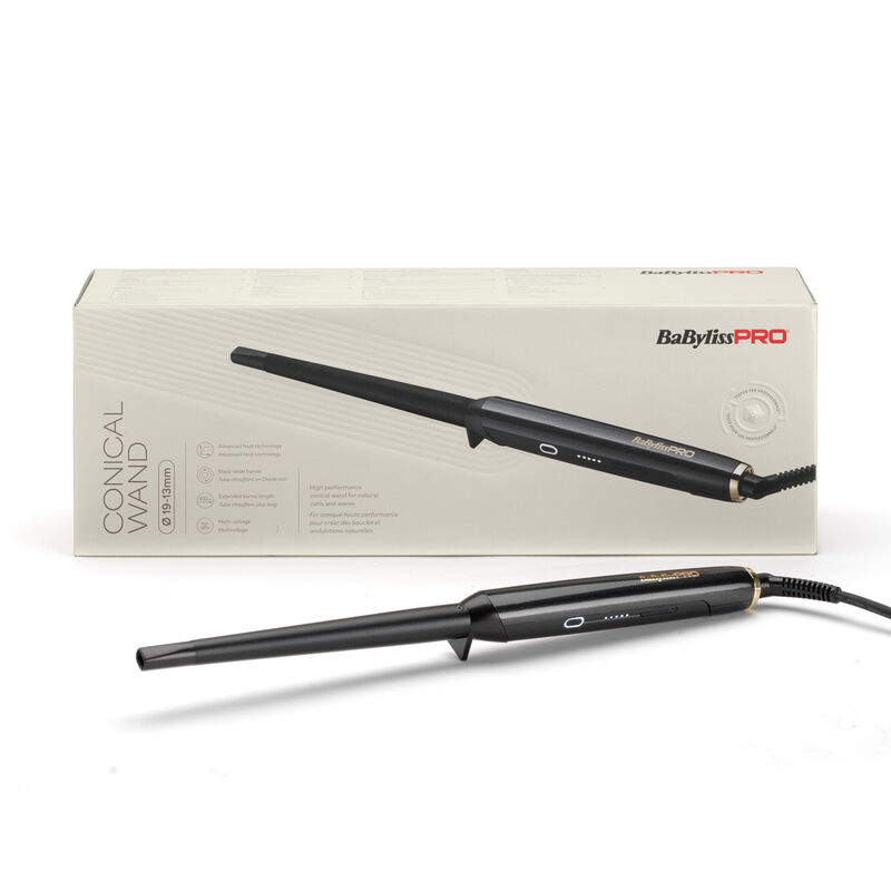 BabylissPro Curling Iron High Performance Conical 19-13mm