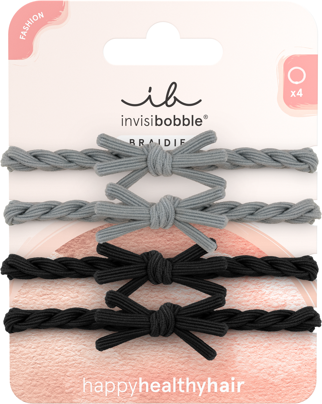 invisibobble - Braidies Neutral Nights 4 Stück
