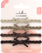 invisibobble - Braidies Mocha Swirl 4 Stück