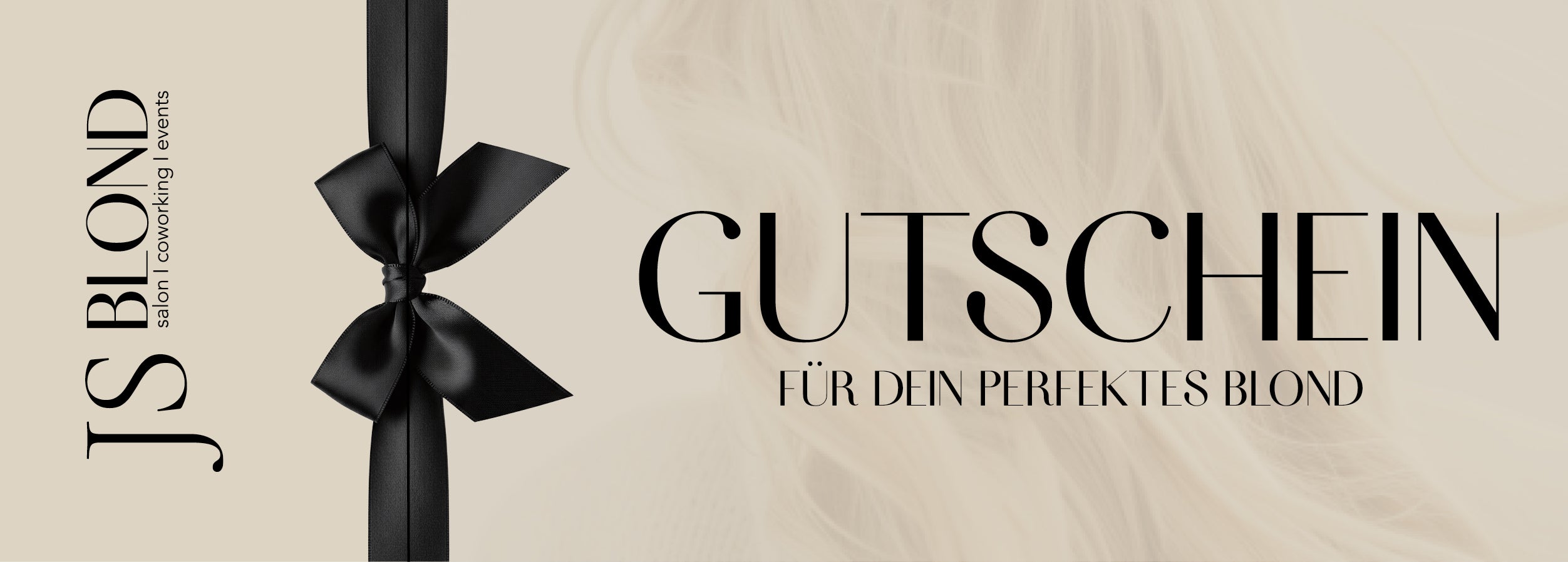 JS Blond Salon Geschenkgutschein