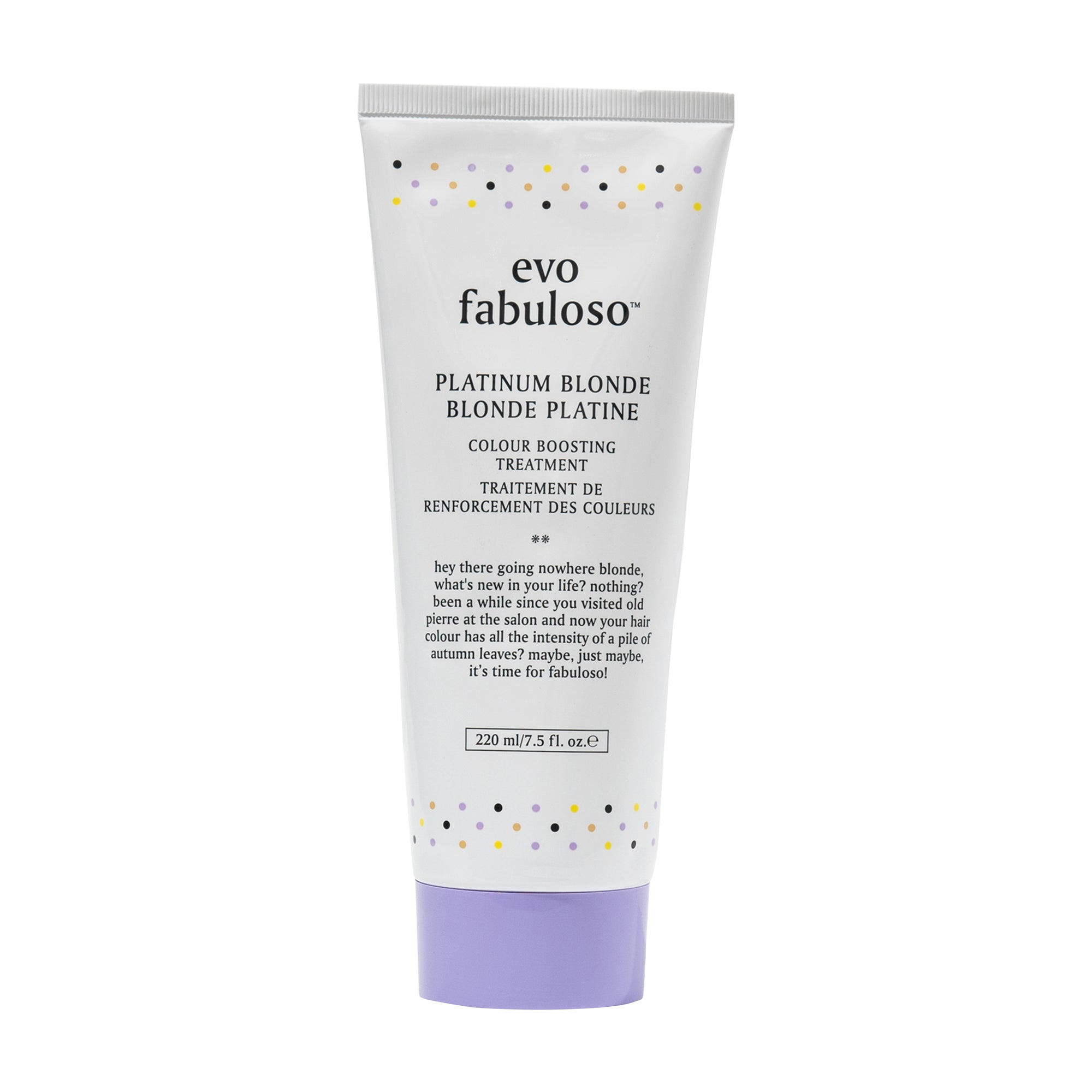 EVO - Fabuloso Platinum Blonde Color Boosting Treatment 220ml