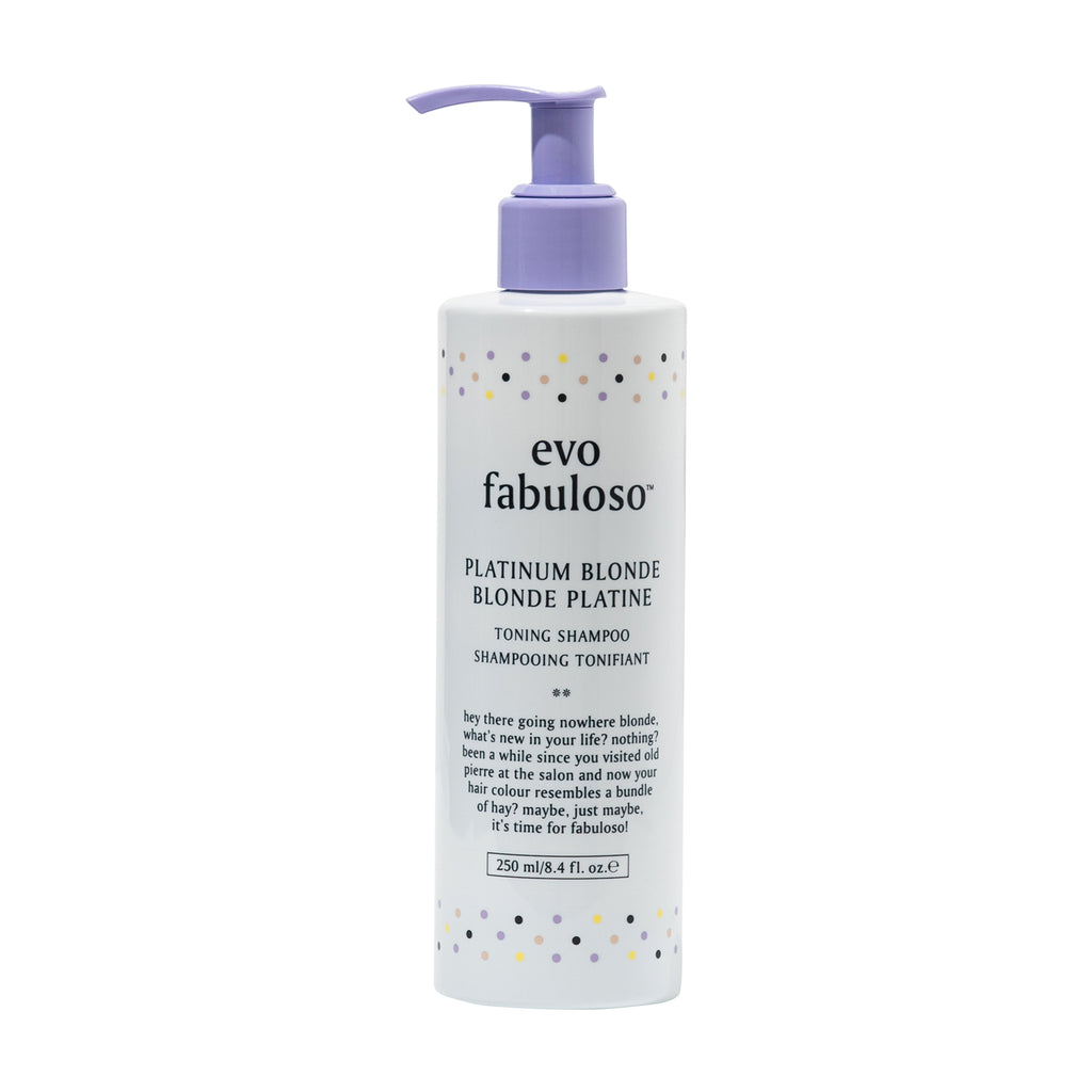 EVO - Fabuloso Platinum Blonde Toning Shampoo 250ml